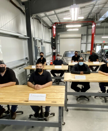 TSTC Tesla START 1st cohort, 1st day Tesla START program